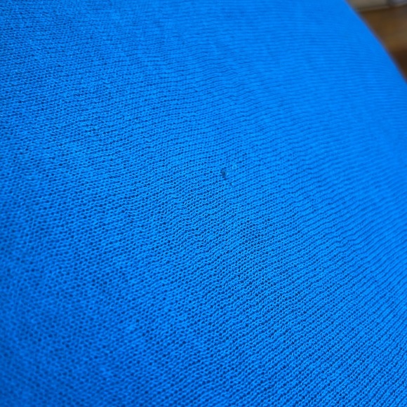 MINNIE ROSE ruana/shawl. Sky Blue. - Picture 6 of 7